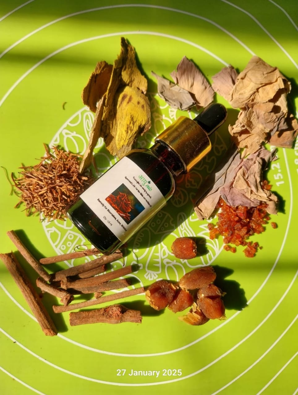 Ayurvedic Skin Lightening/ Brightening face serum- 15 ml