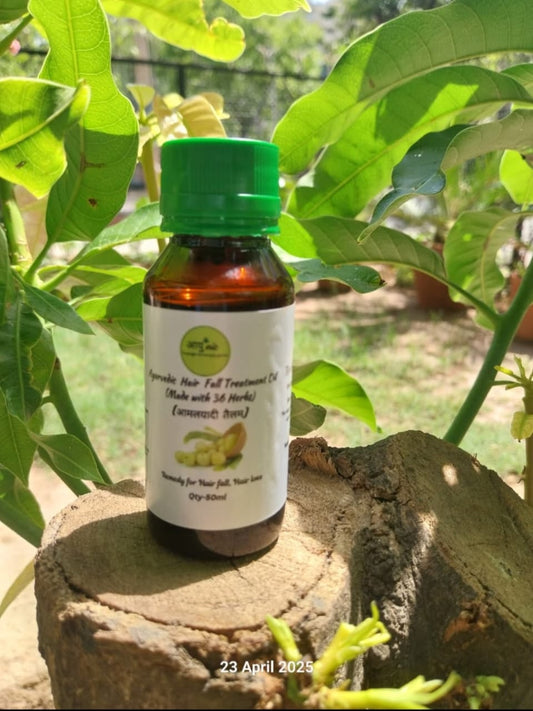 Ayurvedic Hair Fall Treatment Oil - 50 ml (Trial Pack)